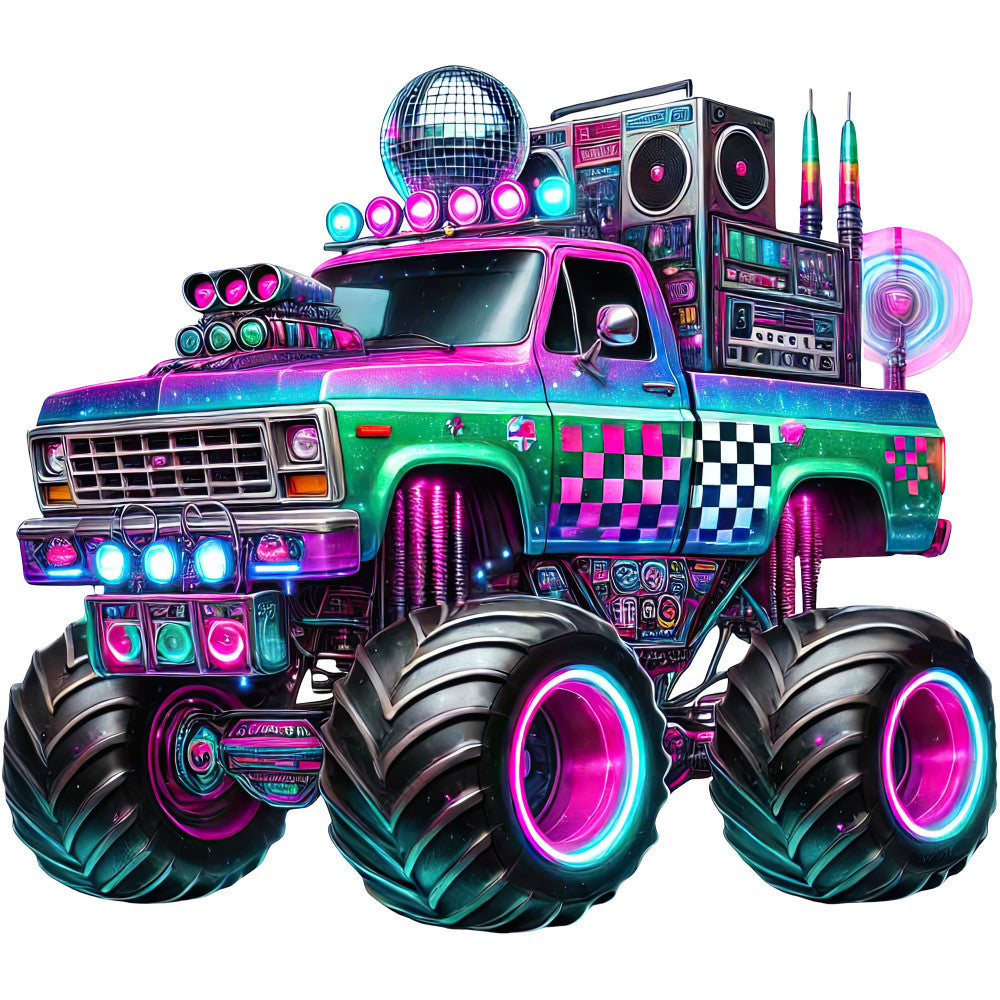 Monster Truck with Monster Fabric Panel 27