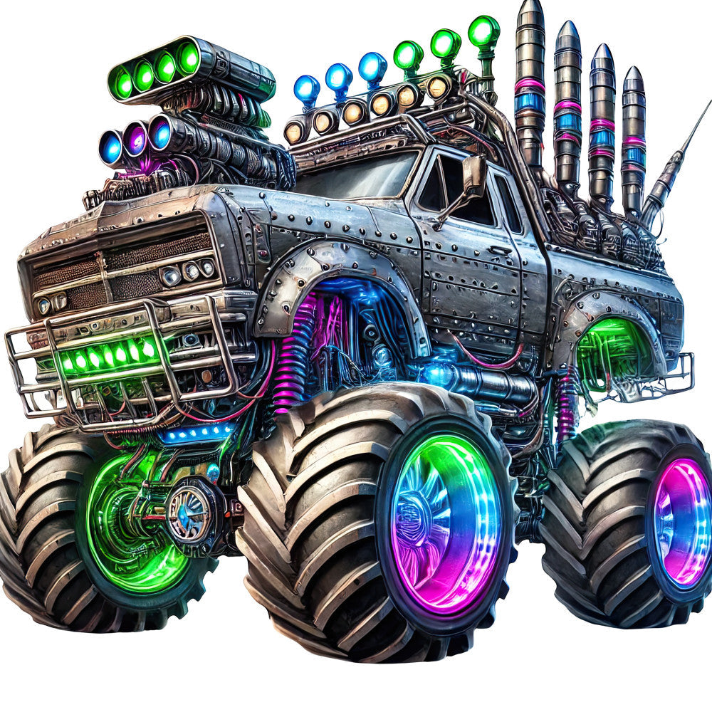 Monster Truck with Monster Fabric Panel 30