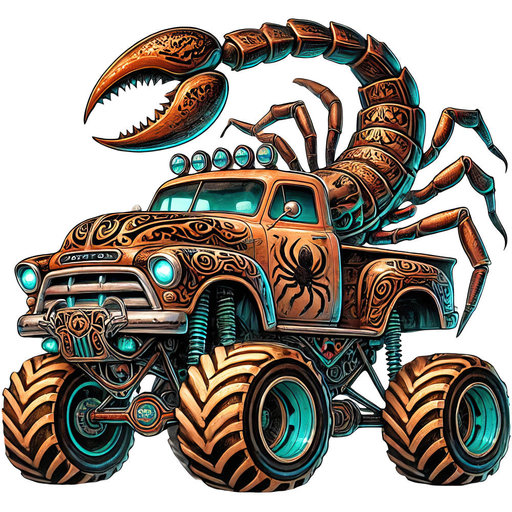 Monster Truck with Monster Fabric Panel 31