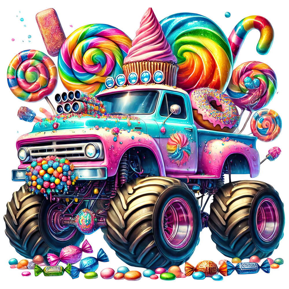 Monster Truck with Monster Fabric Panel 33