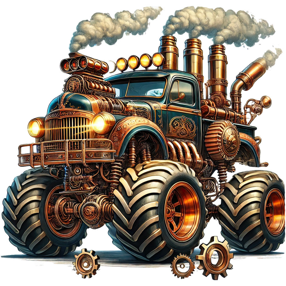Monster Truck with Monster Fabric Panel 34
