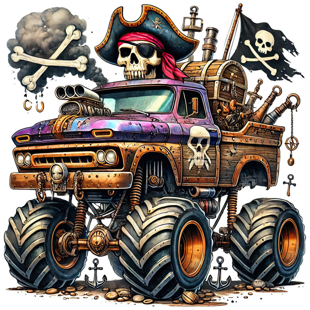 Monster Truck with Monster Fabric Panel 35