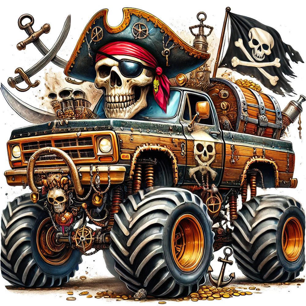 Monster Truck with Monster Fabric Panel 36