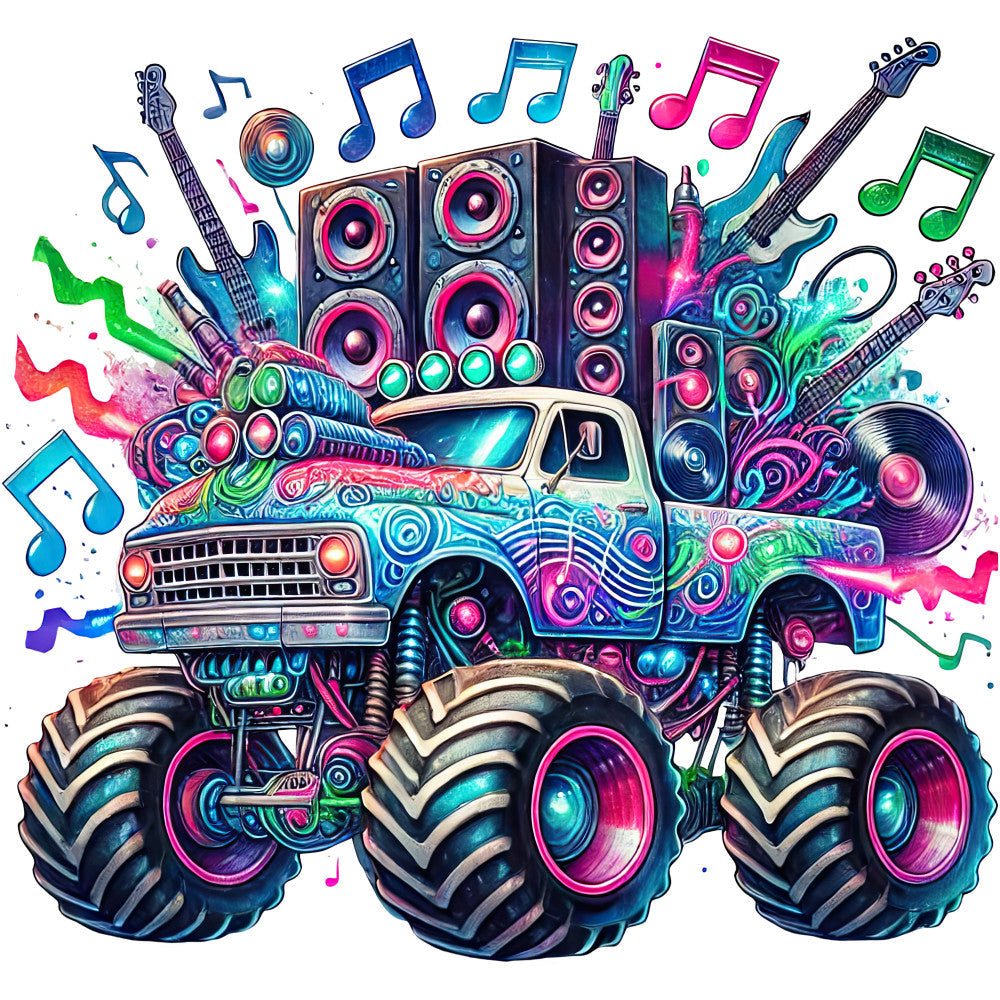 Monster Truck with Monster Fabric Panel 38