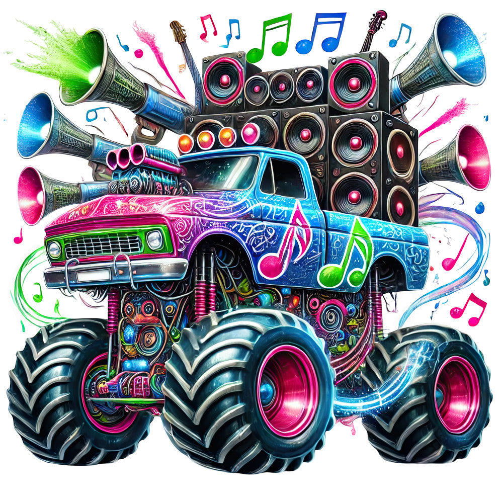 Monster Truck with Monster Fabric Panel 41