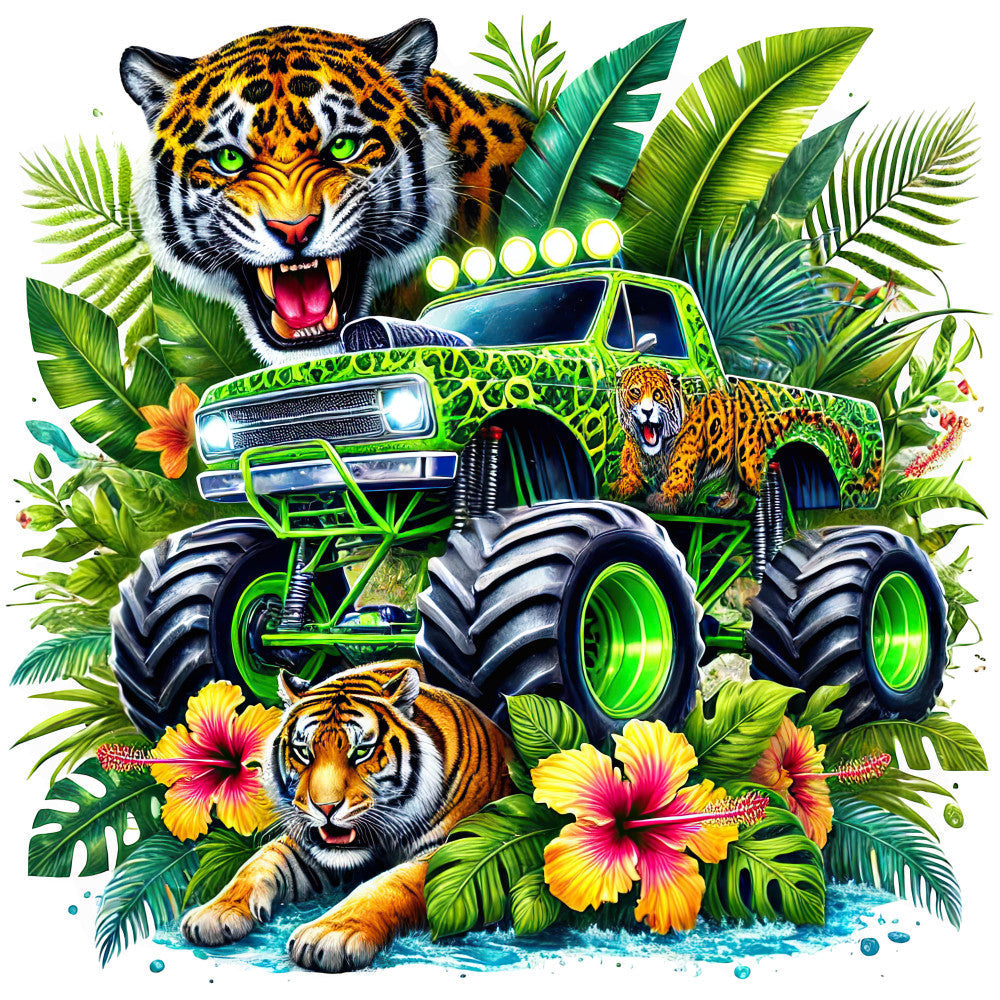 Monster Truck with Monster Fabric Panel 42