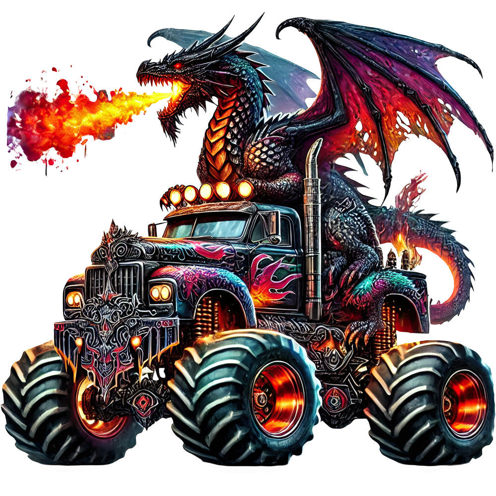 Monster Truck with Monster Fabric Panel 43