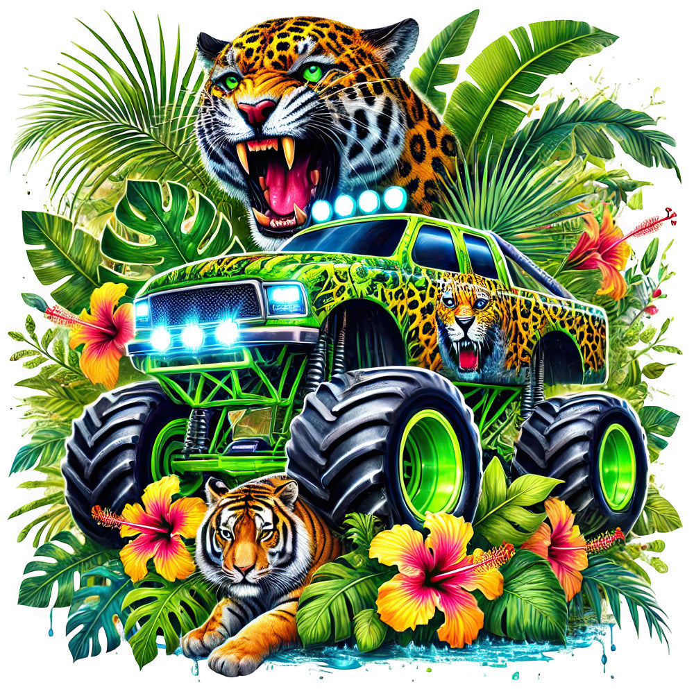 Monster Truck with Monster Fabric Panel 46