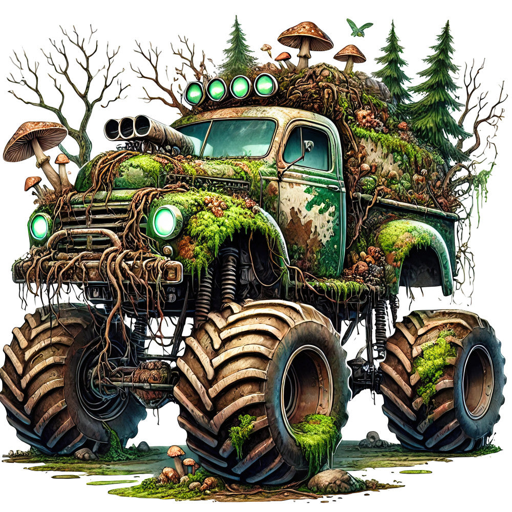 Monster Truck with Monster Fabric Panel 48