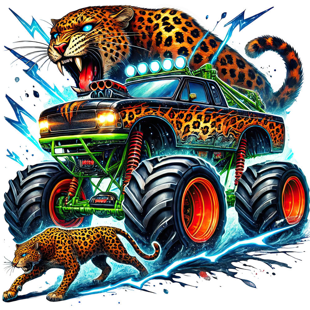 Monster Truck with Monster Fabric Panel 49