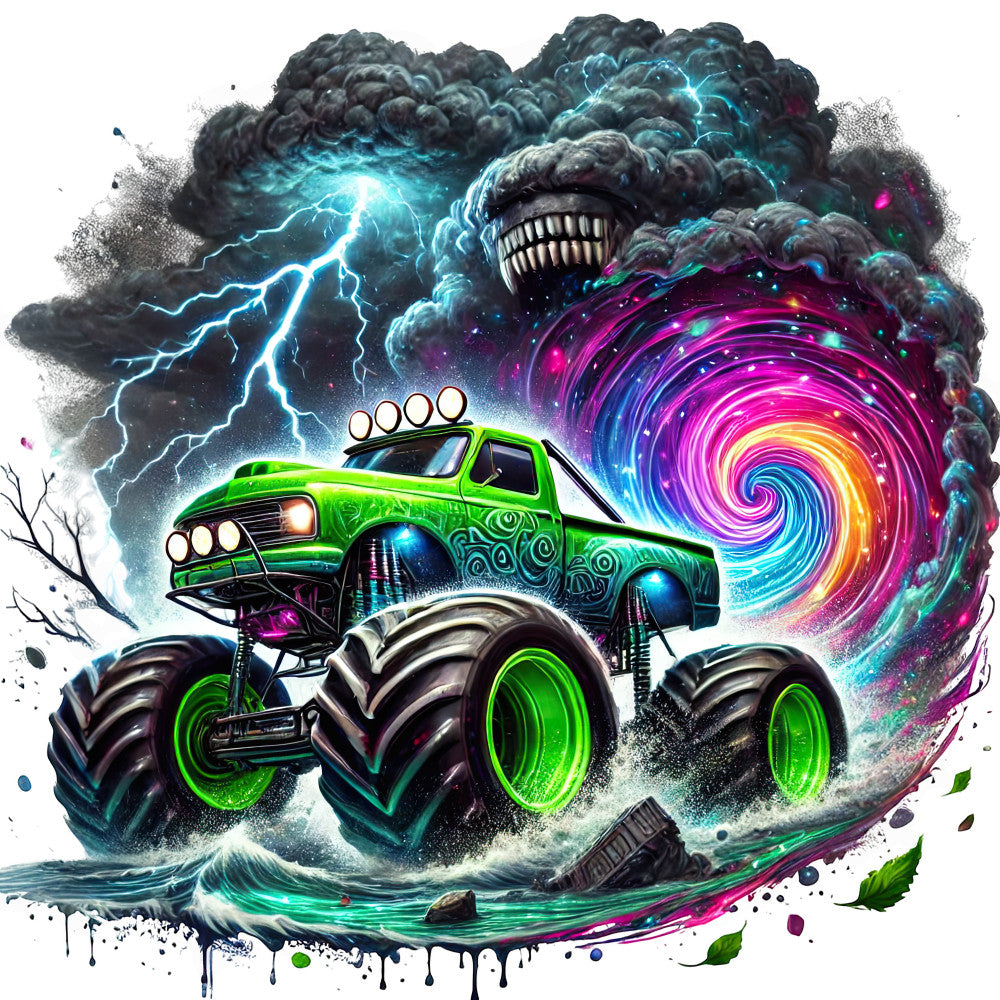 Monster Truck with Monster Fabric Panel 5