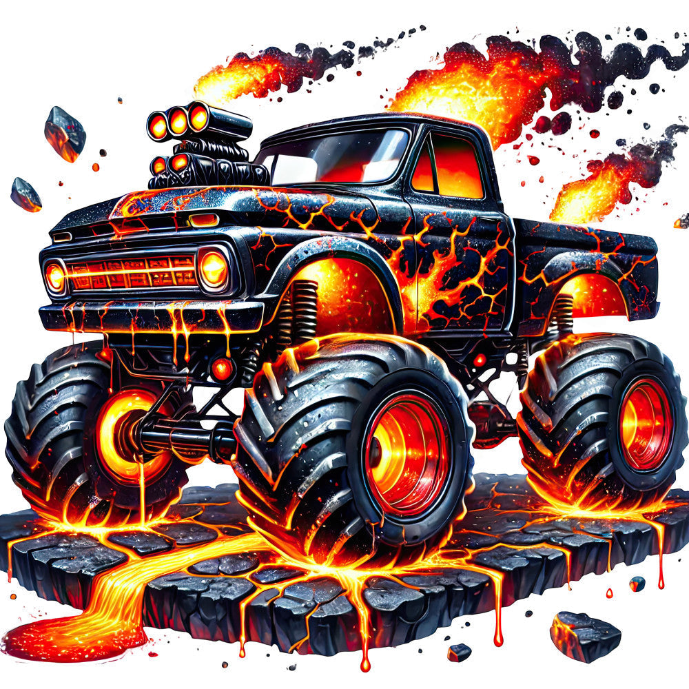 Monster Truck with Monster Fabric Panel 51