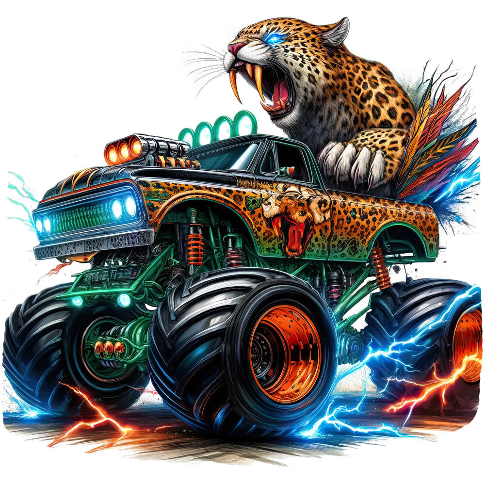 Monster Truck with Monster Fabric Panel 52
