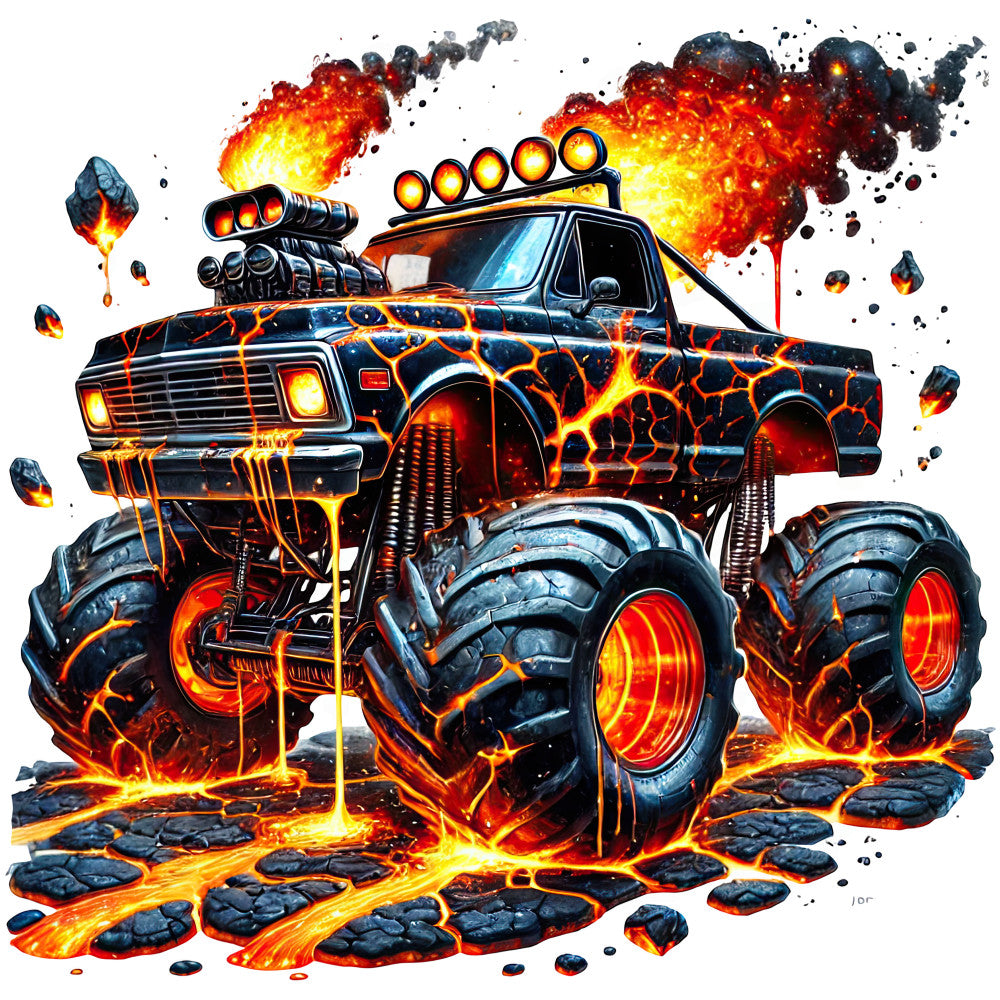 Monster Truck with Monster Fabric Panel 53