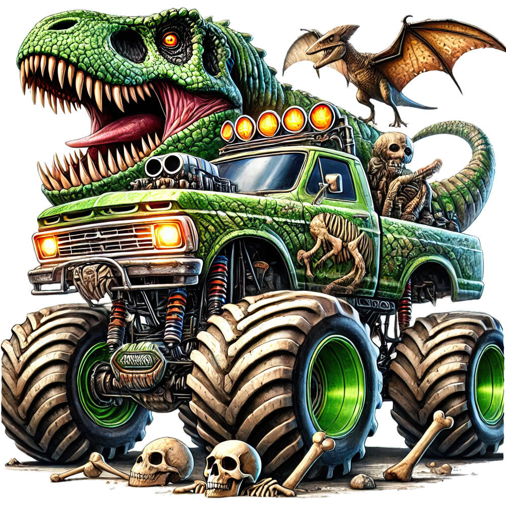 Monster Truck with Monster Fabric Panel 54