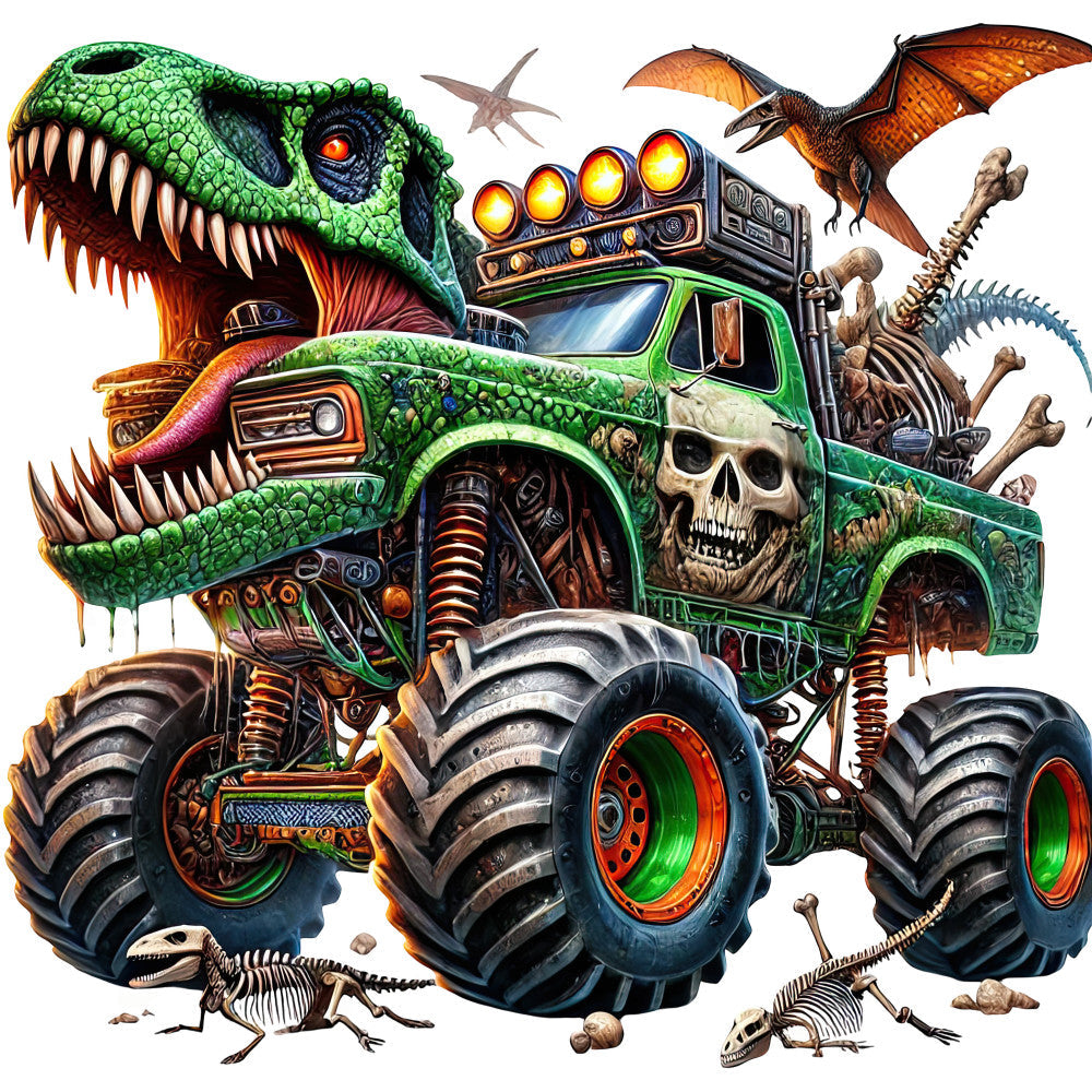 Monster Truck with Monster Fabric Panel 56