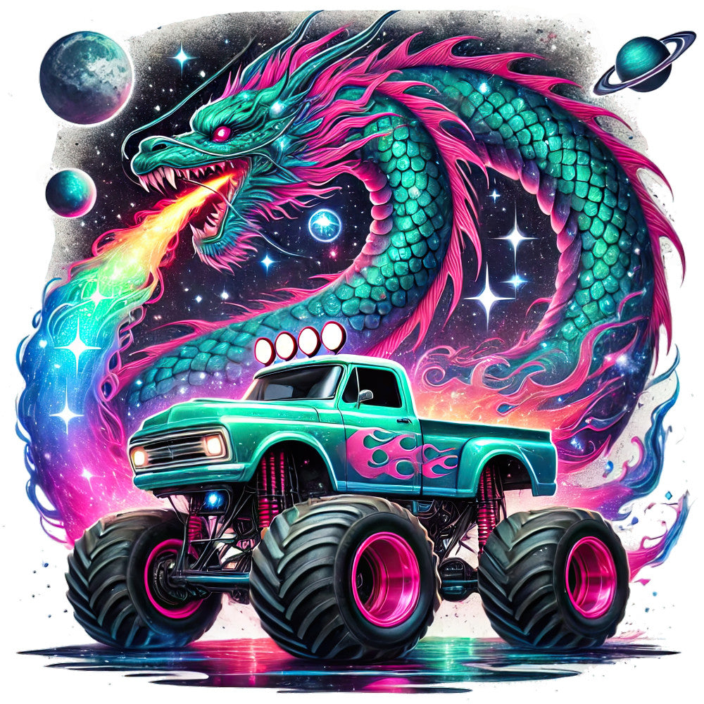 Monster Truck with Monster Fabric Panel 57