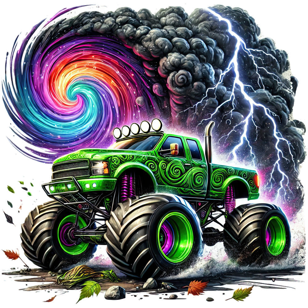 Monster Truck with Monster Fabric Panel 58