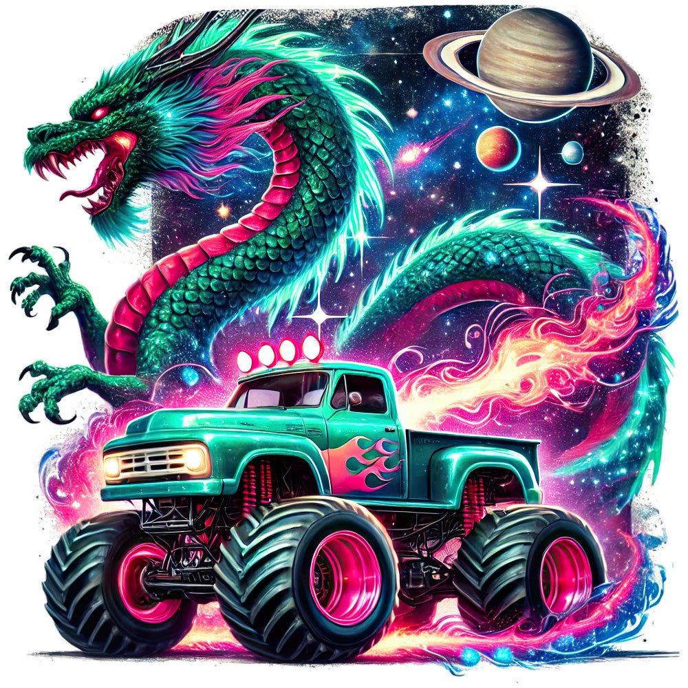 Monster Truck with Monster Fabric Panel 6