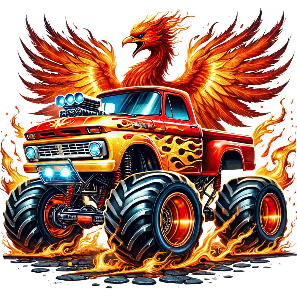 Monster Truck with Monster Fabric Panel 60