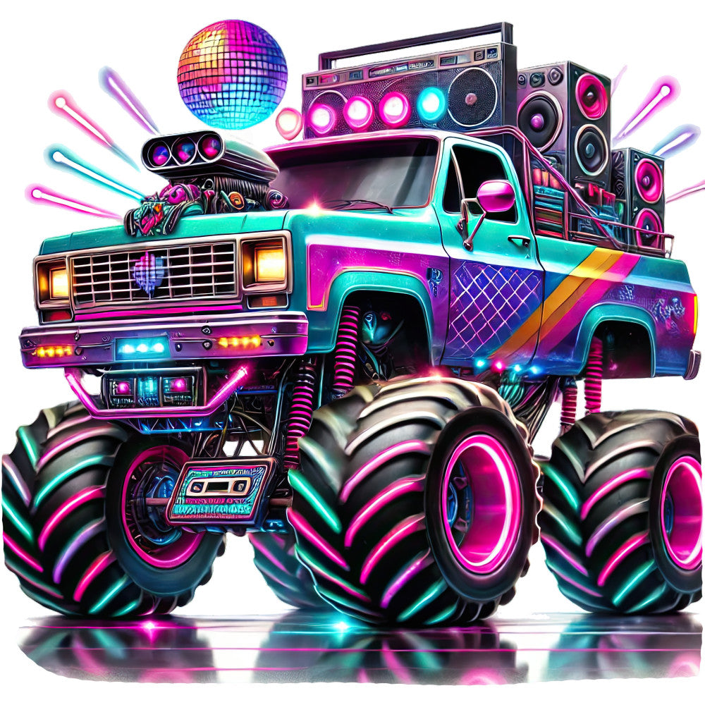 Monster Truck with Monster Fabric Panel 61