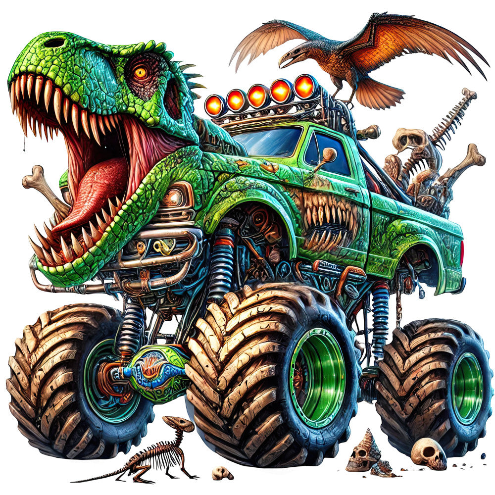 Monster Truck with Monster Fabric Panel 63