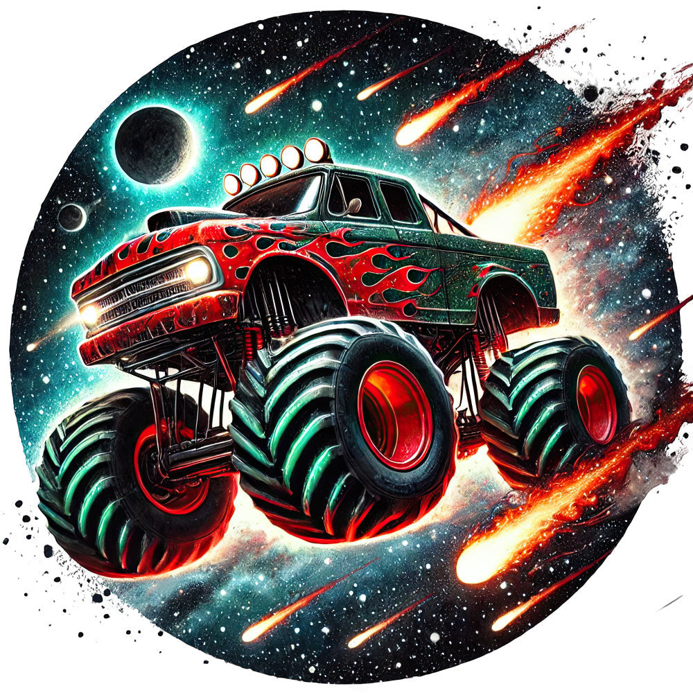 Monster Truck with Monster Fabric Panel 65