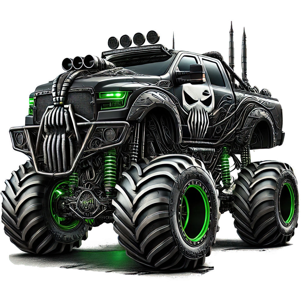 Monster Truck with Monster Fabric Panel 66