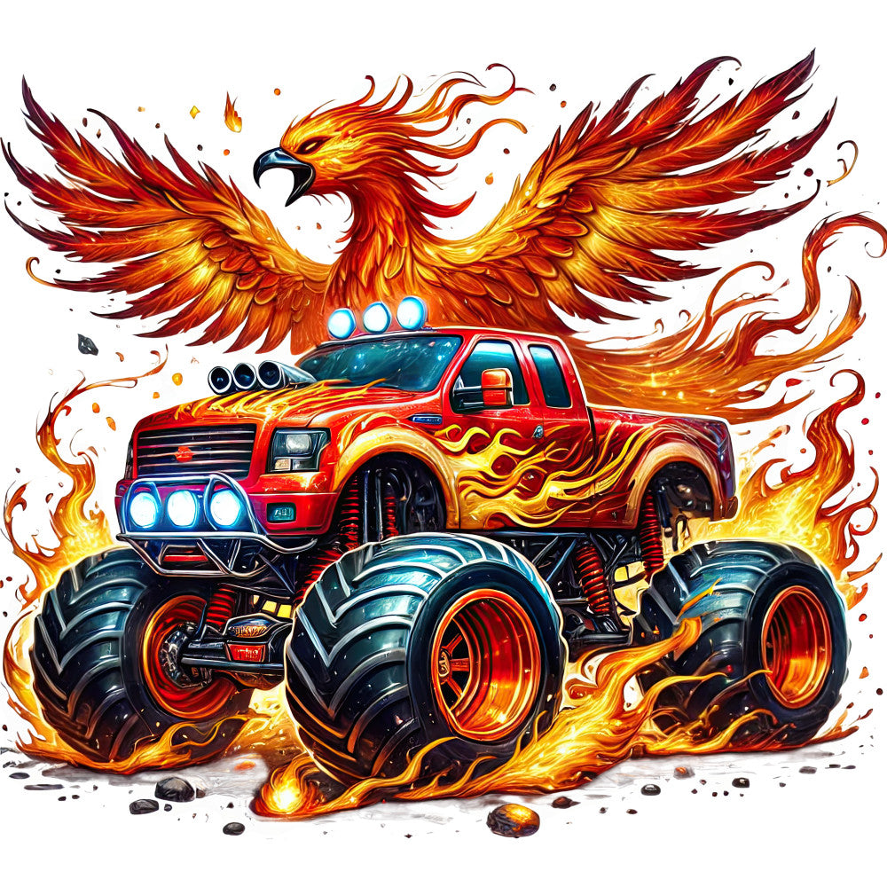 Monster Truck with Monster Fabric Panel 69