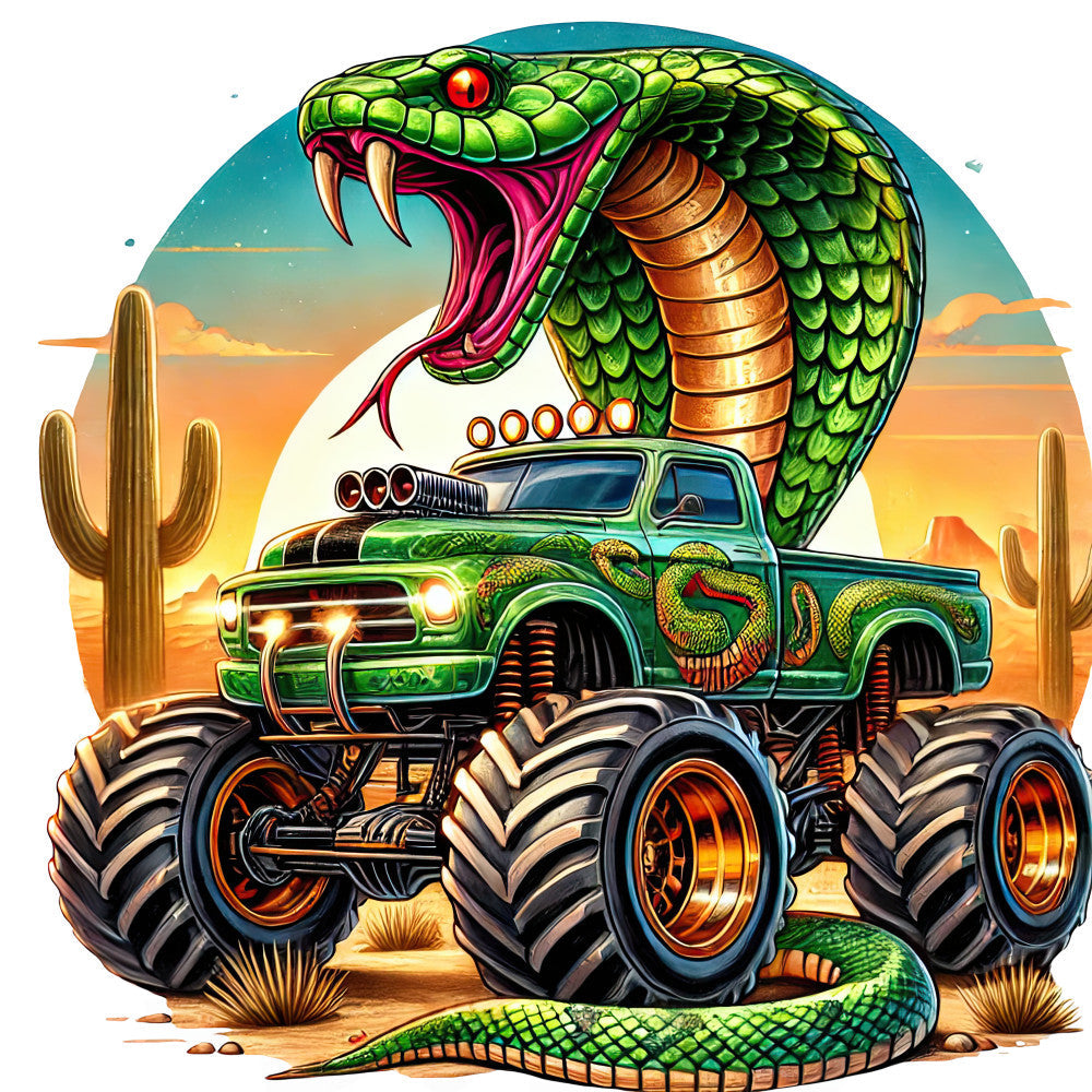 Monster Truck with Monster Fabric Panel 7