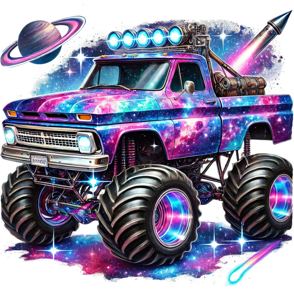 Monster Truck with Monster Fabric Panel 70