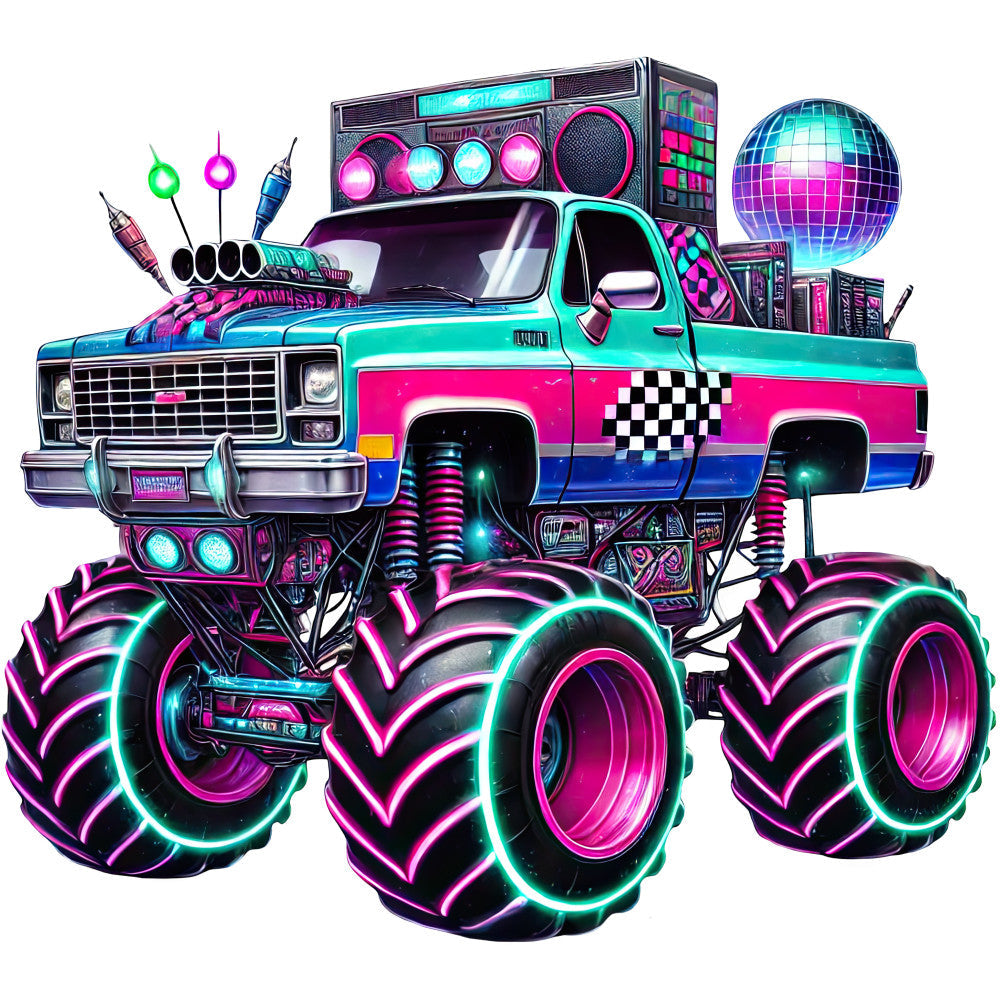 Monster Truck with Monster Fabric Panel 71