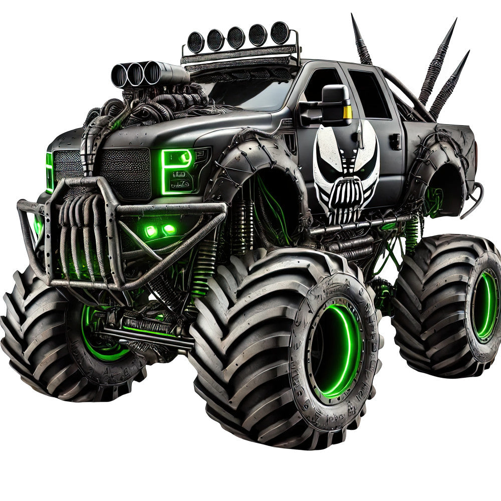 Monster Truck with Monster Fabric Panel 72