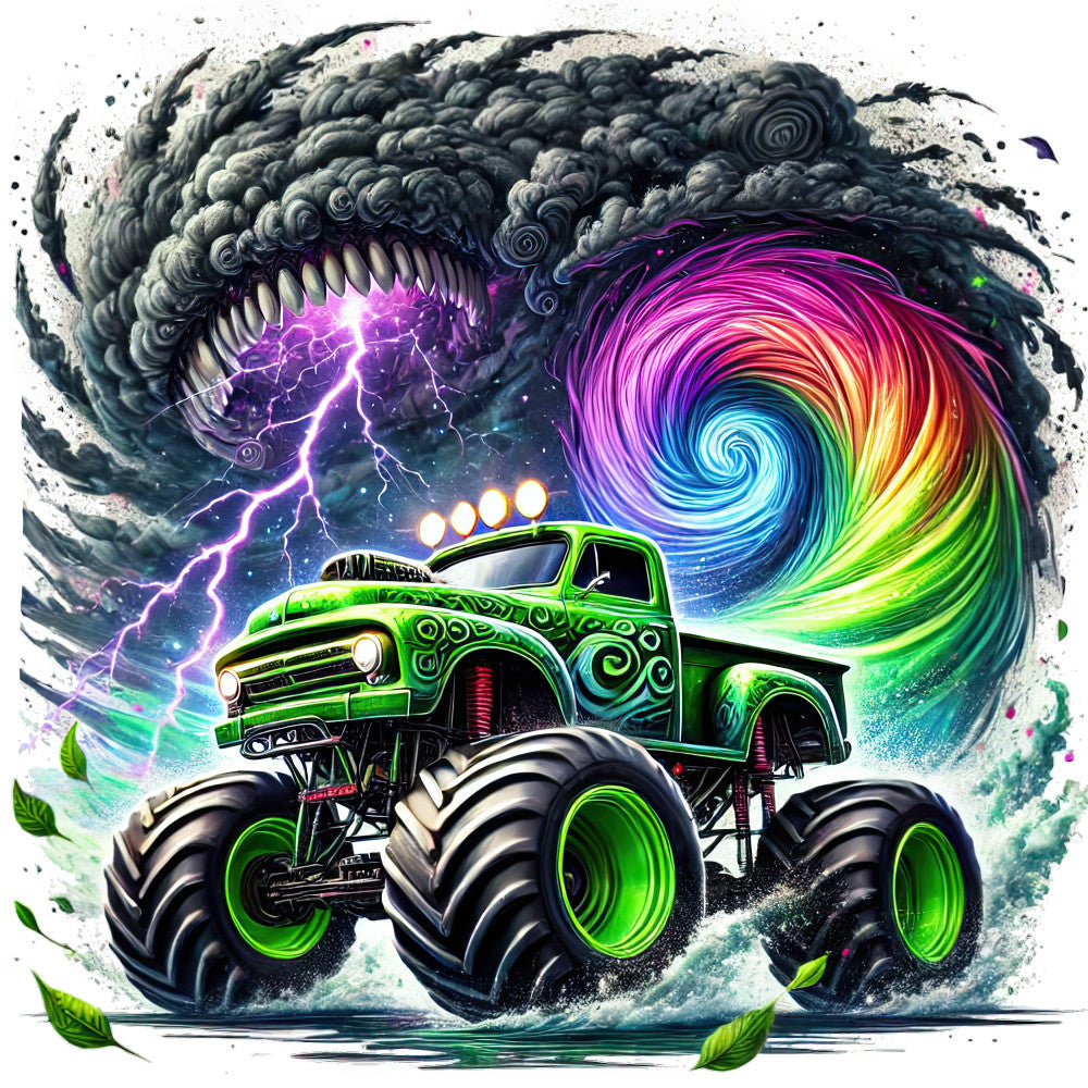 Monster Truck with Monster Fabric Panel 73