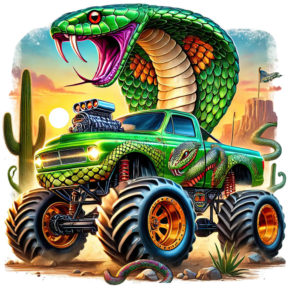 Monster Truck with Monster Fabric Panel 8