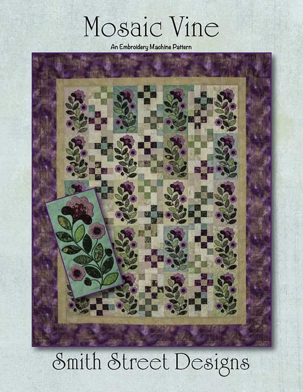 Mosaic Vine - Linda's Electric Quilters