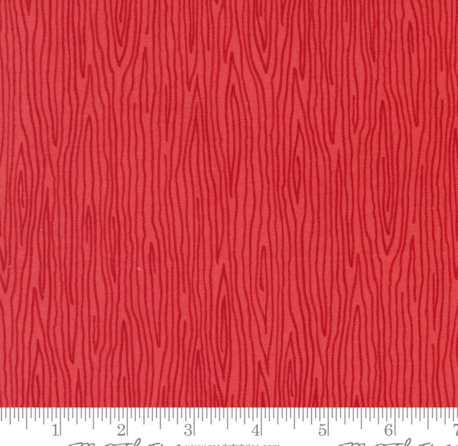 Willows Farm Barn Red blender quilting fabric by Moda