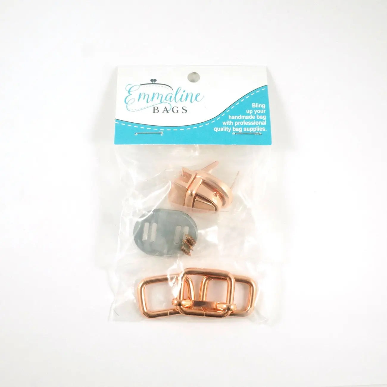 Mountain Saddle Bags Hardware Kit - Copper Checker Distributor