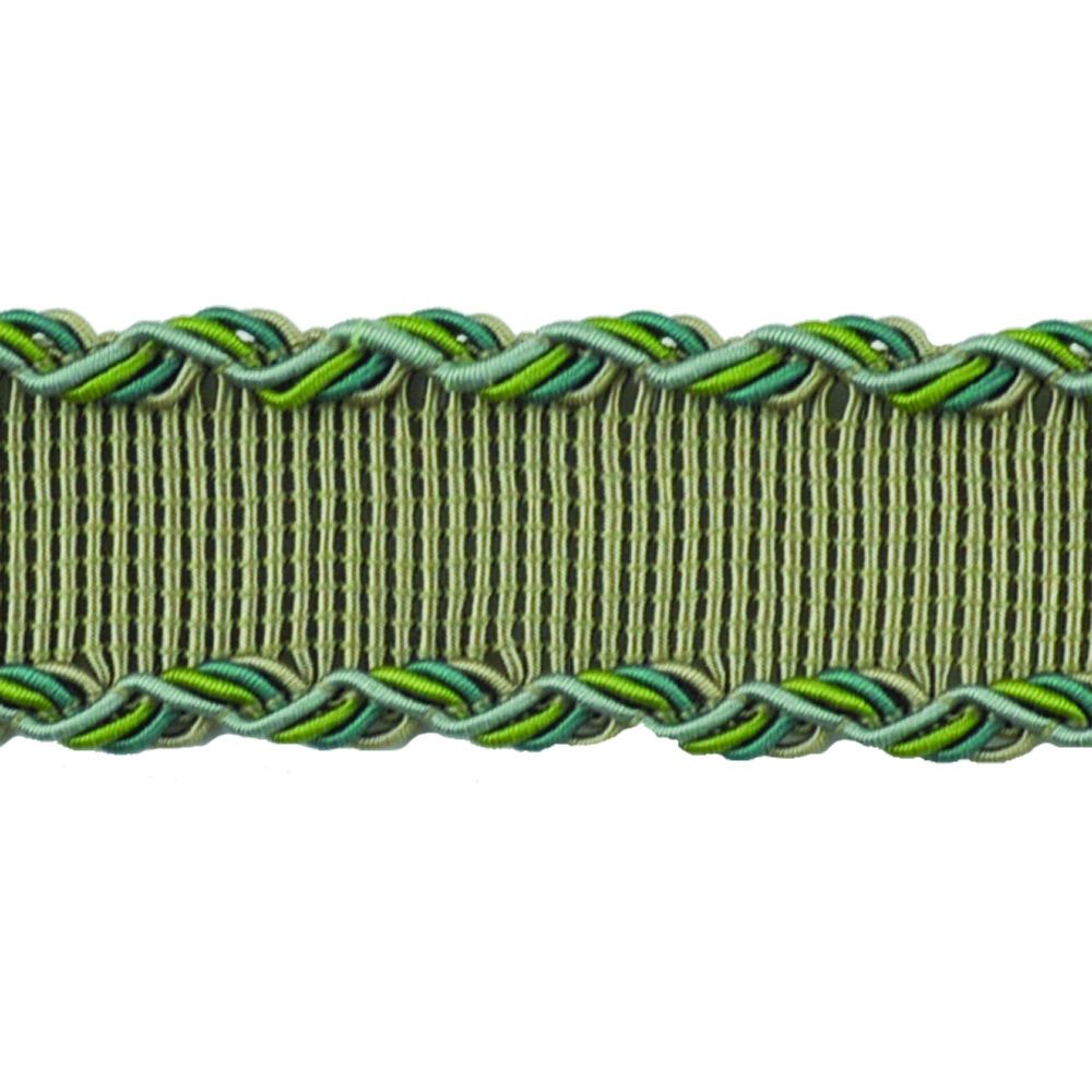 Mulberry Collection - 1 1/2" Width BRAID (25 Yard Roll) - BR-7066-23/63 Teal and Moss