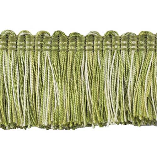 Mulberry Collection 2" Brush Fringe (25 YD ROLL) in Mint Green - BF-4004-14