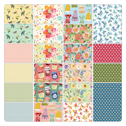 Multi A Prairie Heart Strip-pies Pre-Cuts