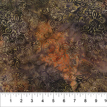 Multi Allspice Matera Cotton Batik Wideback Fabric per yard - Linda's Electric Quilters