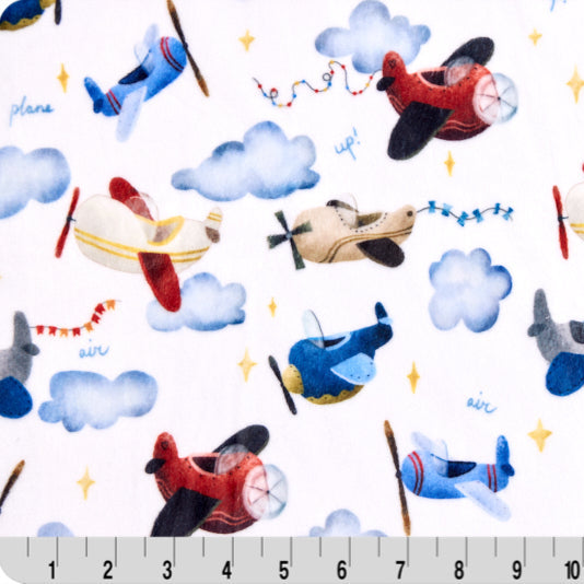 Multi Sunny Skies Digital Cuddle 58/60" Fabric Per Yard