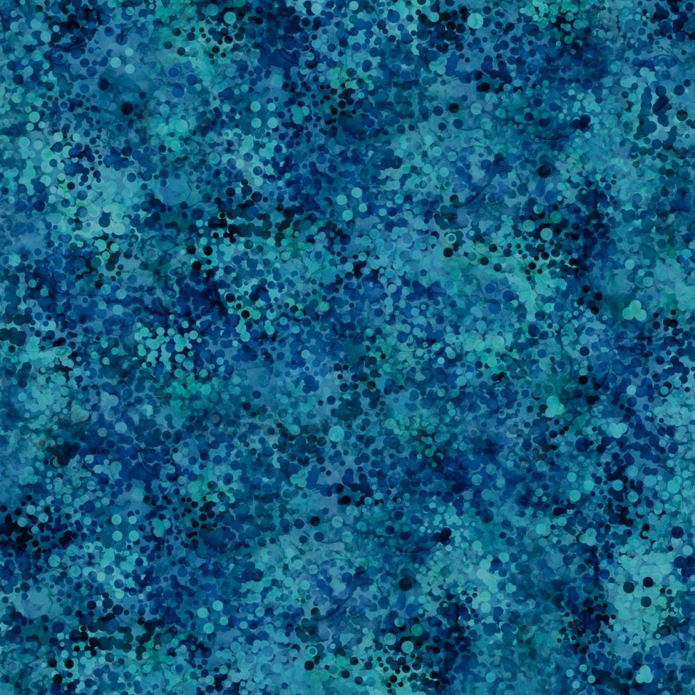 Mystic Blue Quilt Back - Confetti 108" wide Fabric per yard