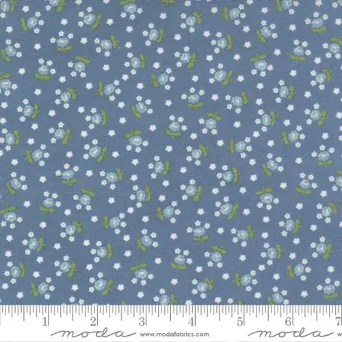 Nantucket Summer Lake Fairground Small Floral 44"/45" Fabric Per Yard Moda Fabrics & Supplies