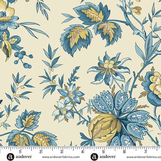 Natural Beach House Sand Ariel Cotton Wideback Fabric