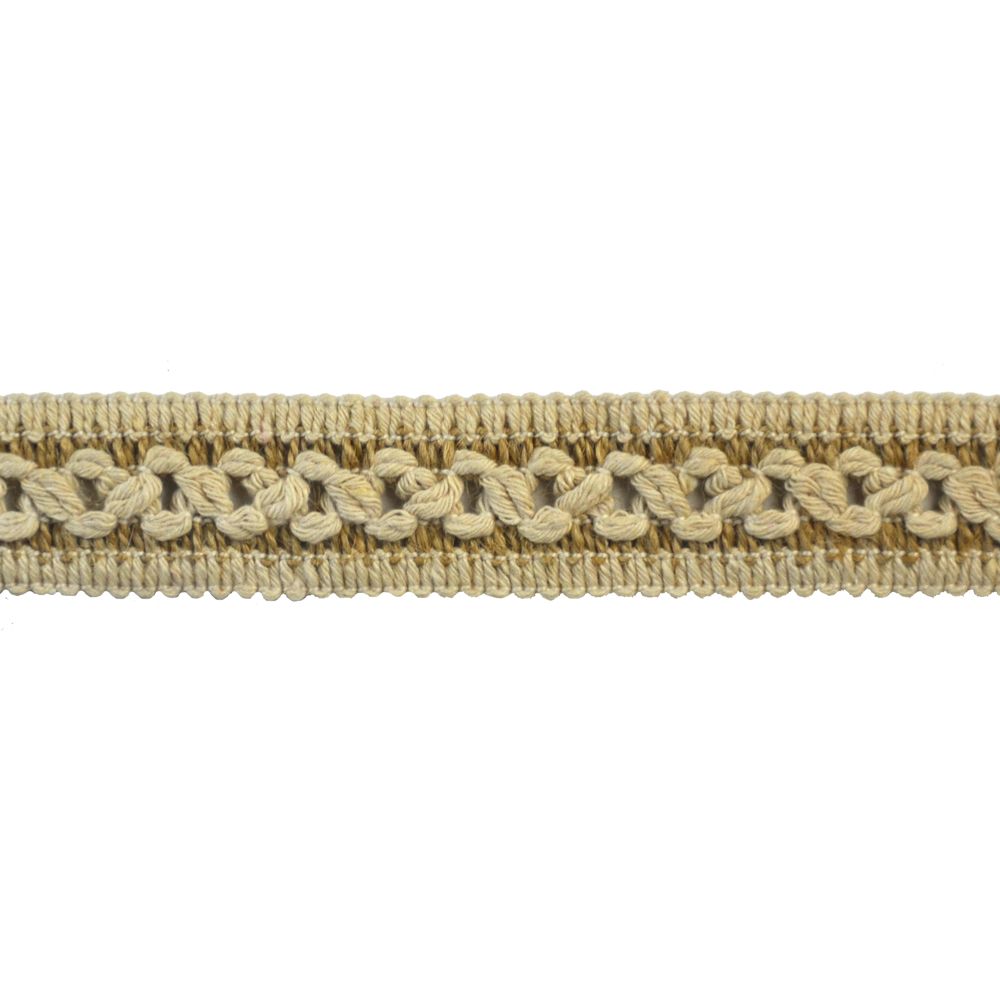 Natural Braided Jute Trim, 1 1/8" X 5 Yards – Rustic Woven Decorative Braid for Upholstery, Crafts & Home Décor