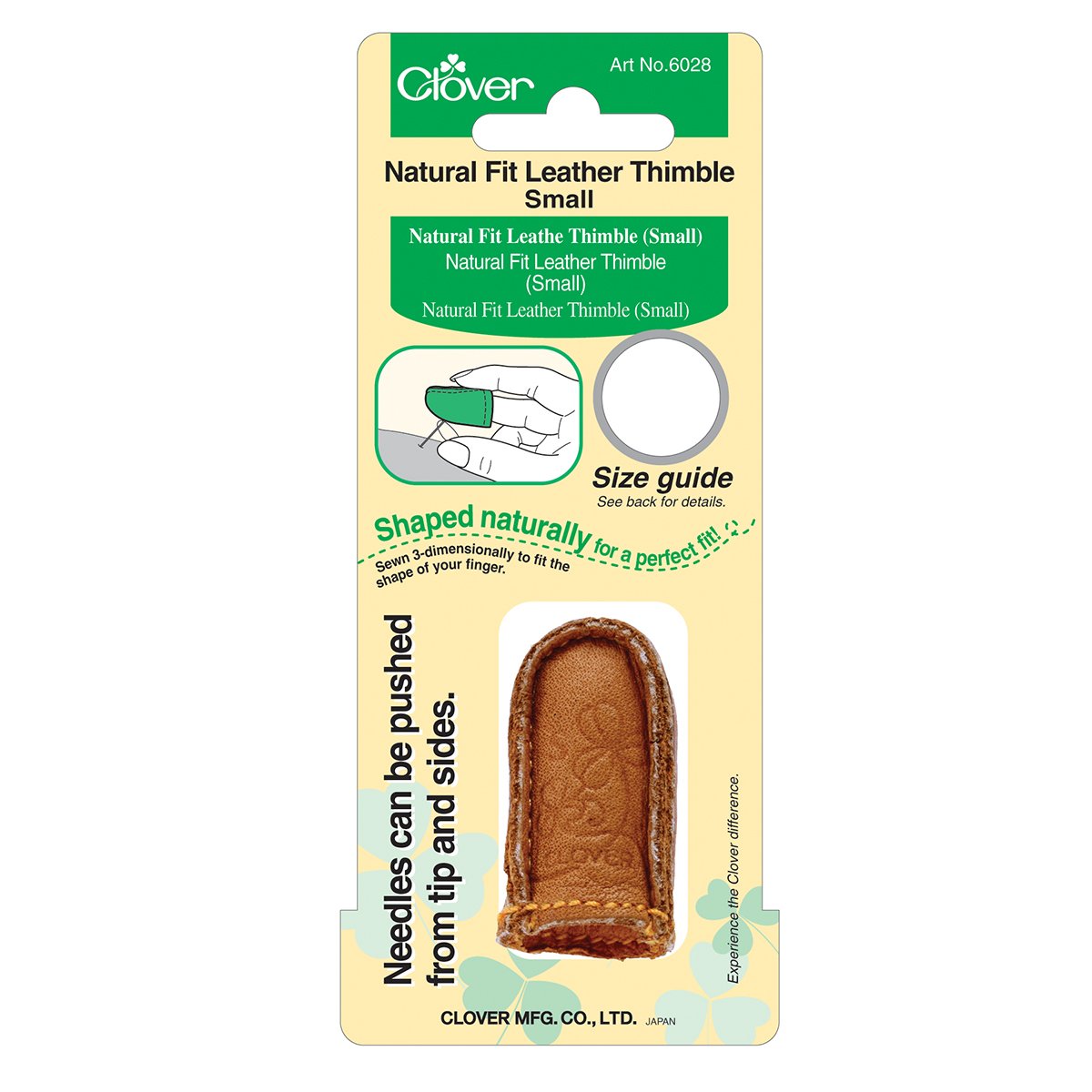 Natural Fit Leather Thimble (Small)