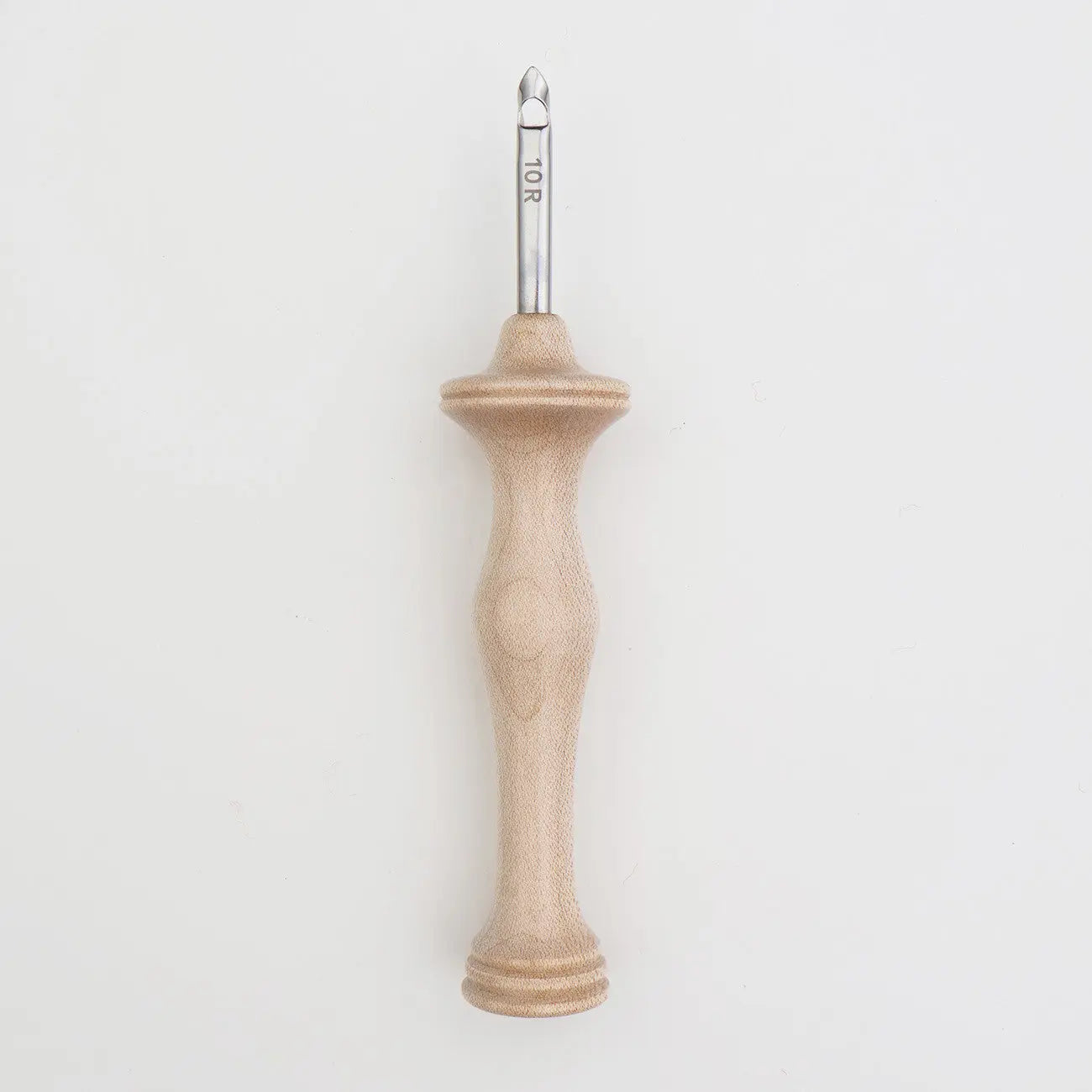 Natural Wood Oxford Punch Needle Regular Point size 10 - Linda's Electric Quilters