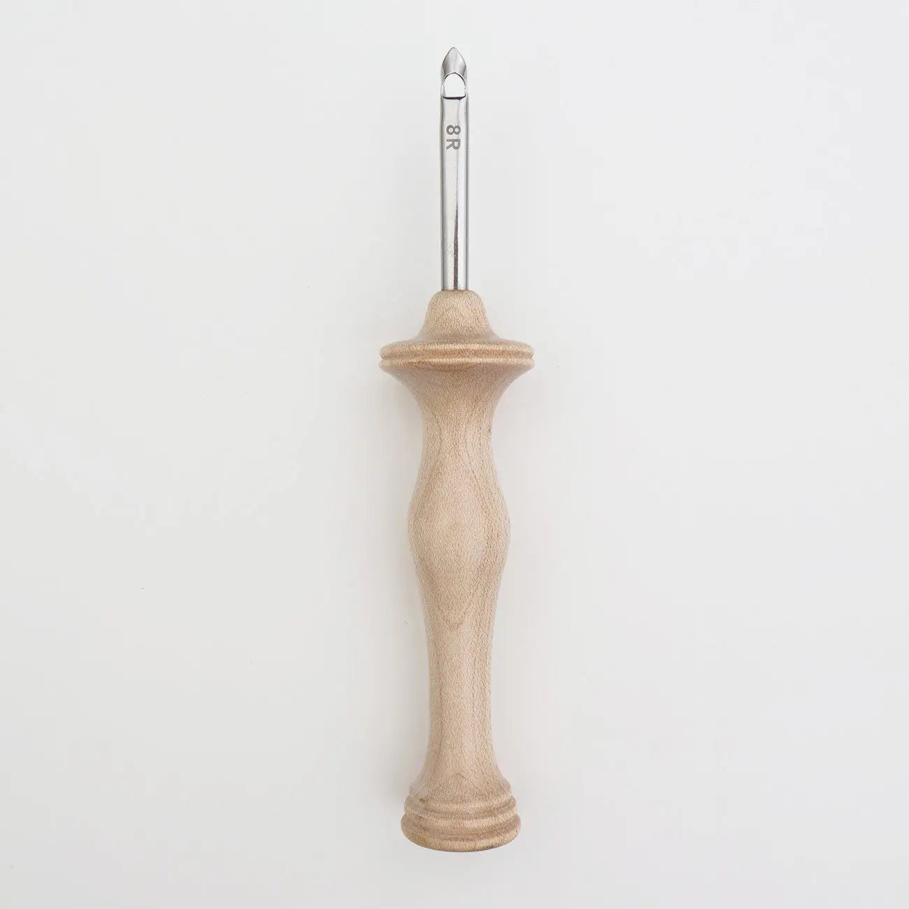 Natural Wood Oxford Punch Needle Regular Point size 8 - Linda's Electric Quilters